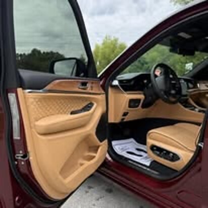 Tan leather detailed by HD Auto Detail
